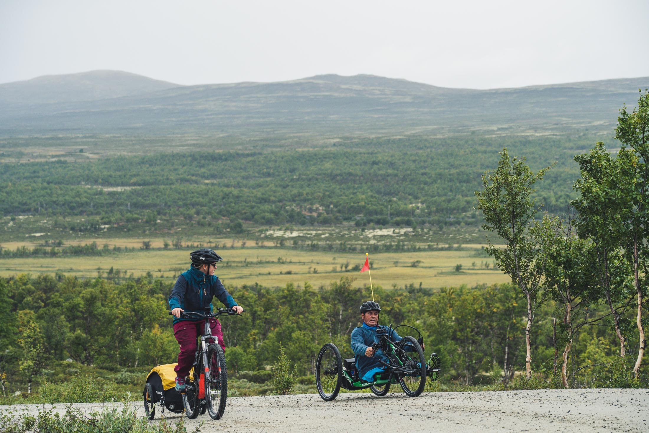 Tilrettelagt sykling på Dovrefjell