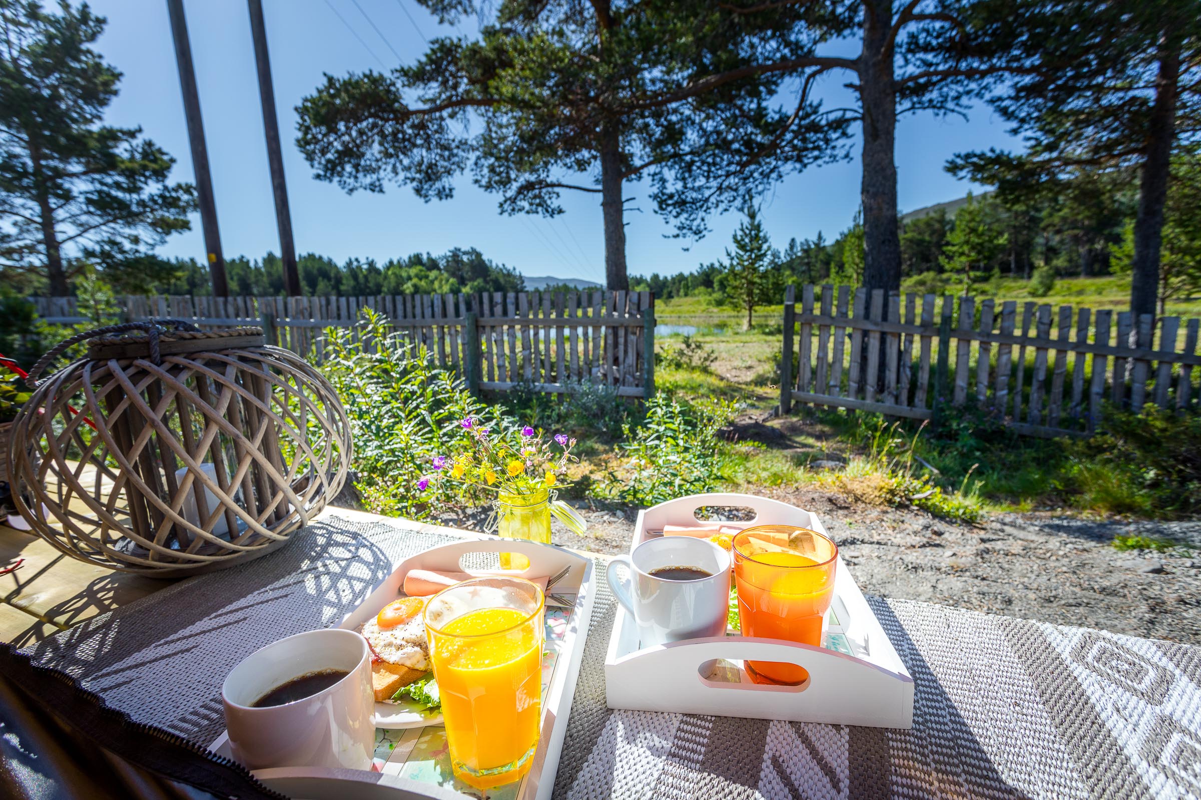 Vår på camping