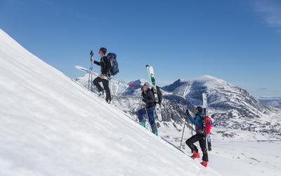 Topptur på ski i Rondane